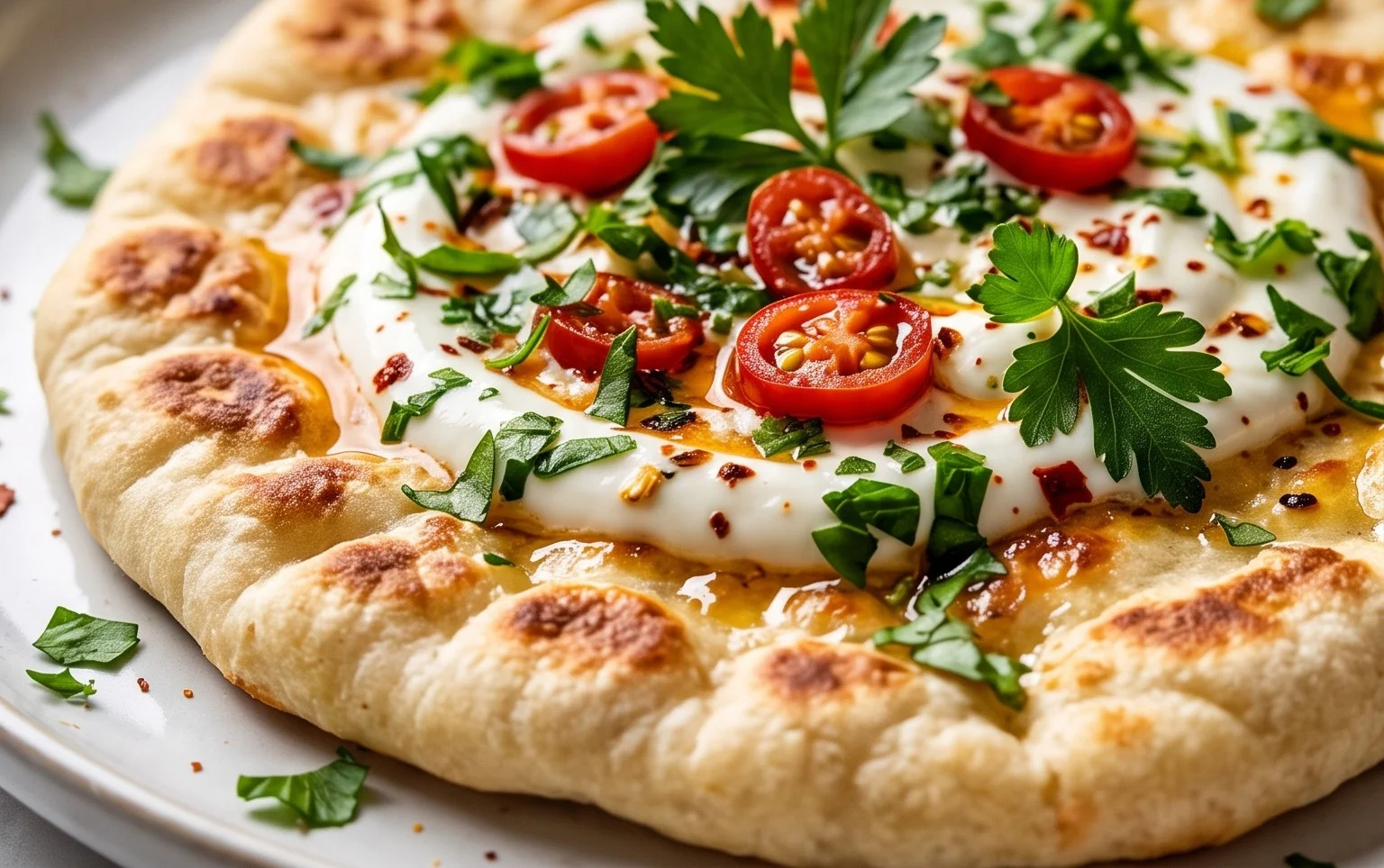 Turkish Flat Bread (Bazlama)