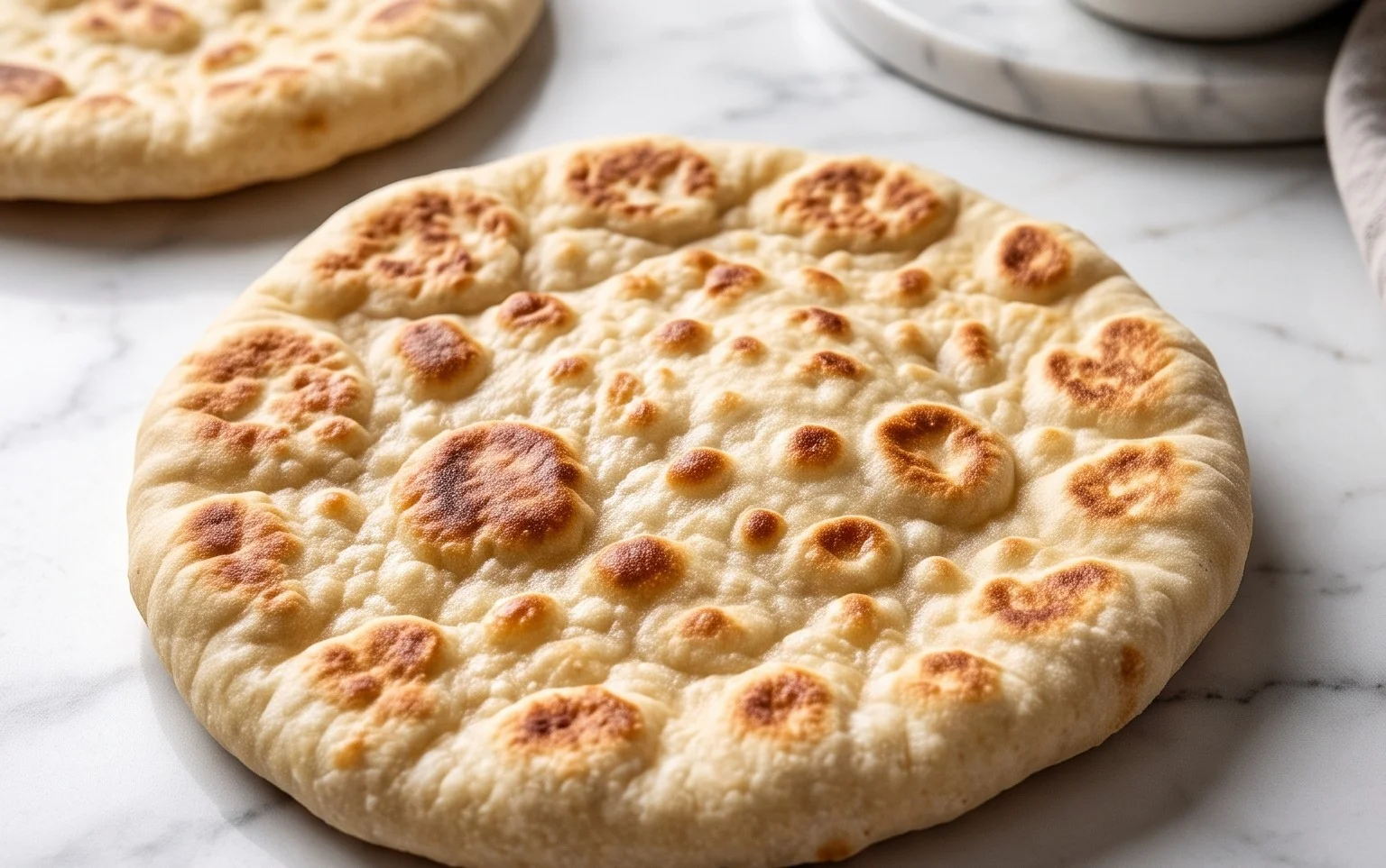 Turkish Flat Bread (Bazlama)