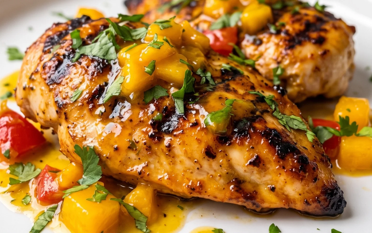Grilled Mango Chicken