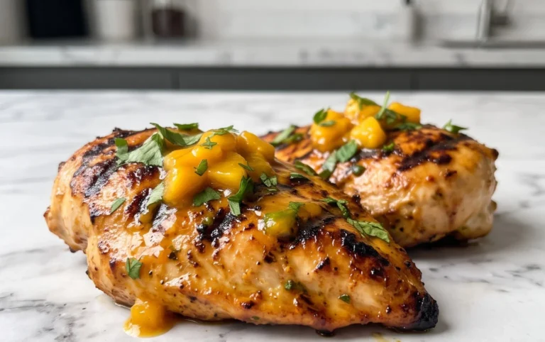 Grilled Mango Chicken
