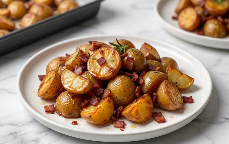 Honey Beef Bacon Roasted Potatoes